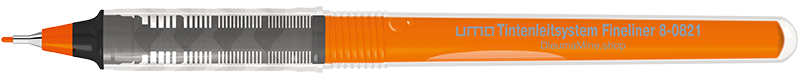 8-0821 uma Tintenleitsystem Fineliner orange